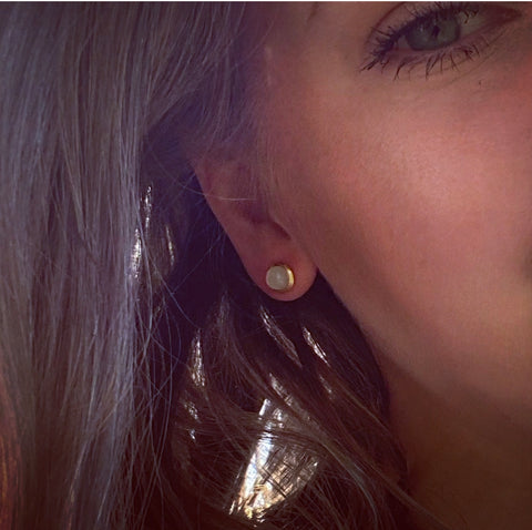 The moonstone studs