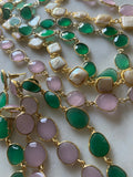Poppy Chain and earrings