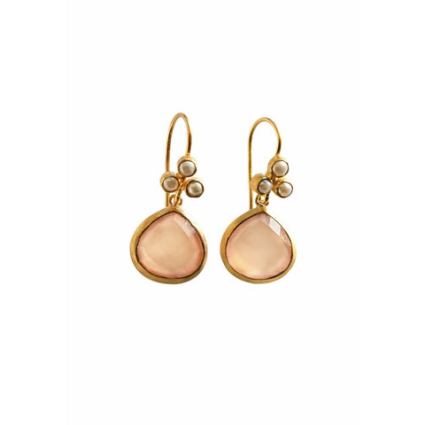 Earcandy. Rose quartz