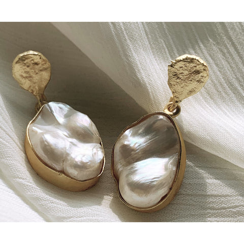 Mother of pearl earrings