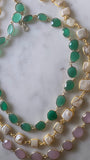 Poppy Chain and earrings