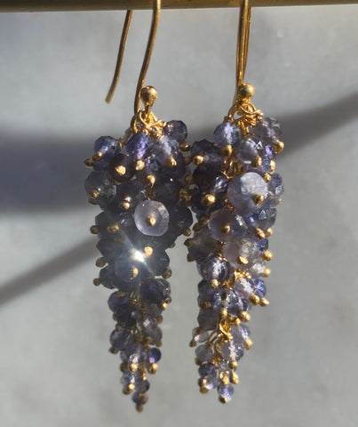 A love bunch ~ Iolite~ the water sapphire!